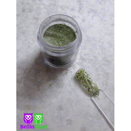 Dip Powder - Flecks of Green